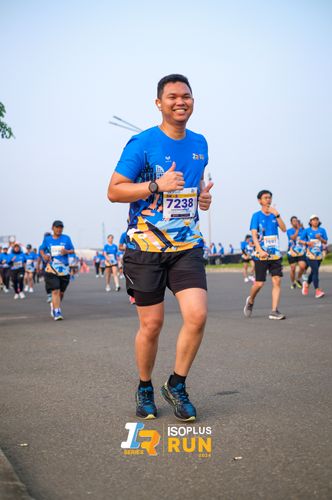 Race photo from ISOPlus Run 2024 Jakarta