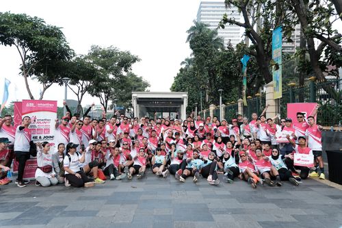 Race photo from Smartfren Run 2024 Vibes