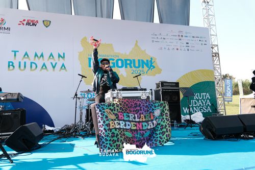 Race photo from Taman Budaya x BOGORUN 2025