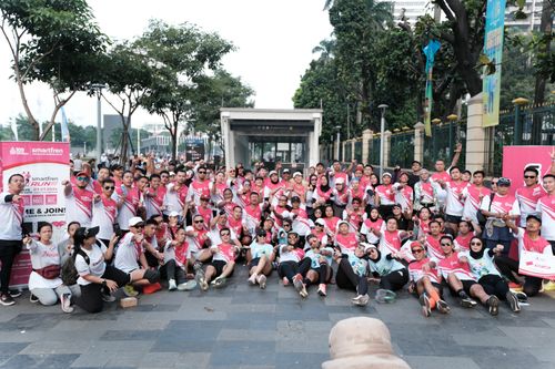 Race photo from Smartfren Run 2024 Vibes