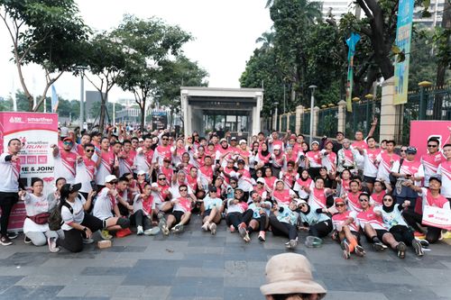 Race photo from Smartfren Run 2024 Vibes