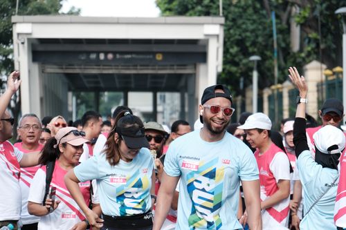 Race photo from Smartfren Run 2024 Vibes