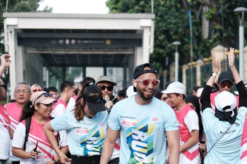 Race photo from Smartfren Run 2024 Vibes