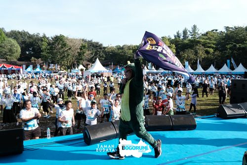 Race photo from Taman Budaya x BOGORUN 2025