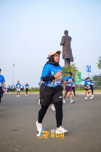 Race photo from ISOPlus Run 2024 Jakarta