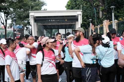 Race photo from Smartfren Run 2024 Vibes