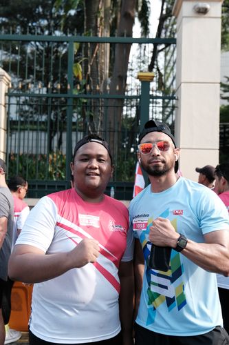 Race photo from Smartfren Run 2024 Vibes