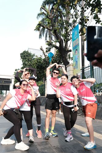 Race photo from Smartfren Run 2024 Vibes