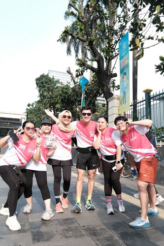 Race photo from Smartfren Run 2024 Vibes