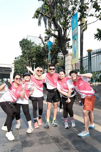 Race photo from Smartfren Run 2024 Vibes