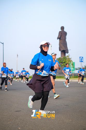 Race photo from ISOPlus Run 2024 Jakarta
