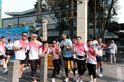 Race photo from Smartfren Run 2024 Vibes