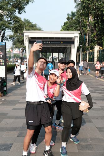 Race photo from Smartfren Run 2024 Vibes