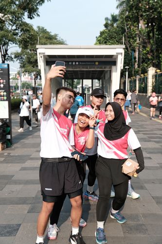 Race photo from Smartfren Run 2024 Vibes
