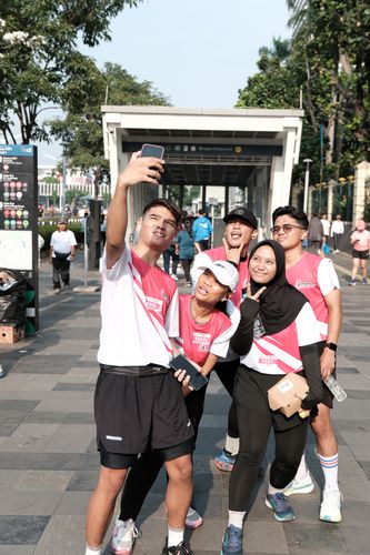 Race photo from Smartfren Run 2024 Vibes