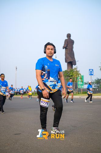 Race photo from ISOPlus Run 2024 Jakarta