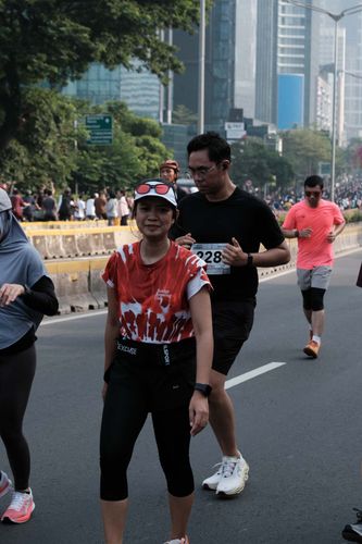 Race photo from Assurance Fun Run 2024