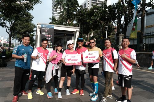 Race photo from Smartfren Run 2024 Vibes