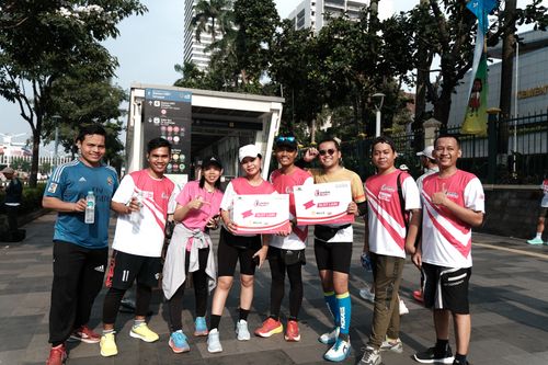 Race photo from Smartfren Run 2024 Vibes