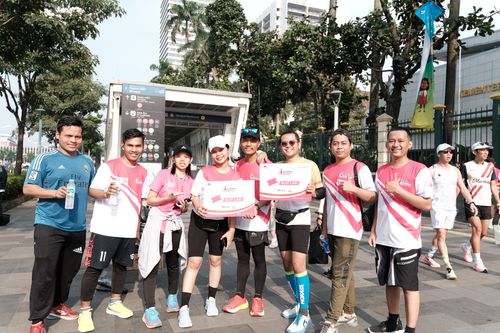 Race photo from Smartfren Run 2024 Vibes