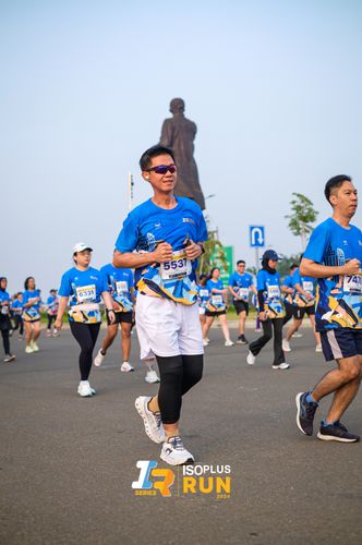 Race photo from ISOPlus Run 2024 Jakarta