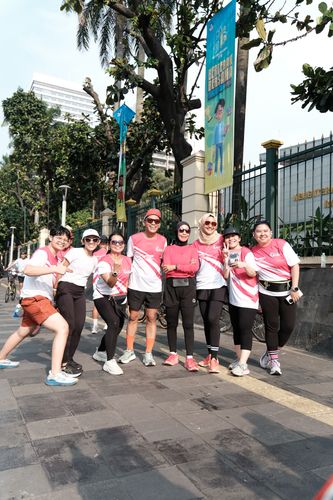 Race photo from Smartfren Run 2024 Vibes