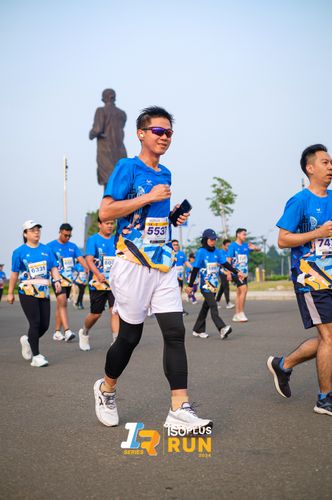 Race photo from ISOPlus Run 2024 Jakarta