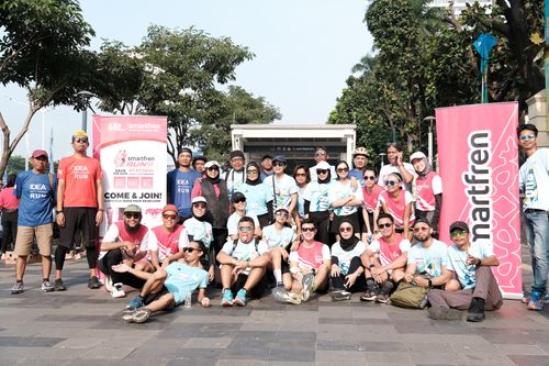 Race photo from Smartfren Run 2024 Vibes
