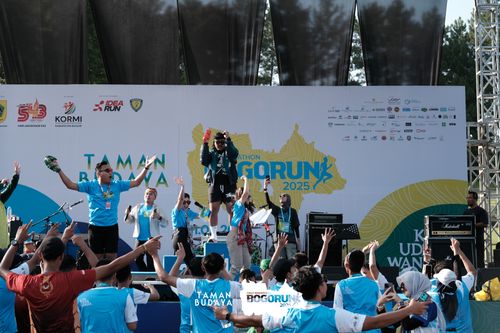 Race photo from Taman Budaya x BOGORUN 2025