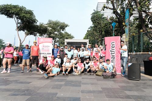 Race photo from Smartfren Run 2024 Vibes
