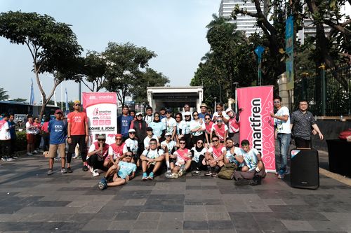 Race photo from Smartfren Run 2024 Vibes