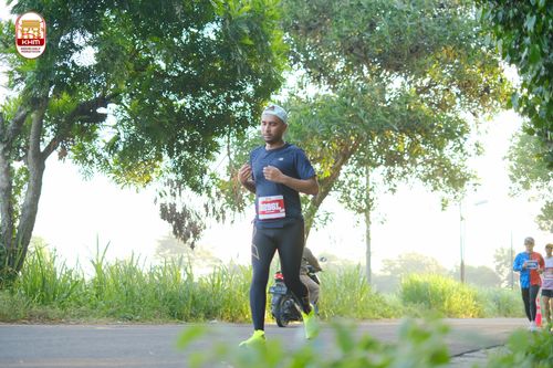 Race photo from Kediri Half Marathon 2024