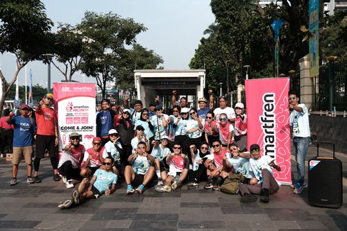 Race photo from Smartfren Run 2024 Vibes