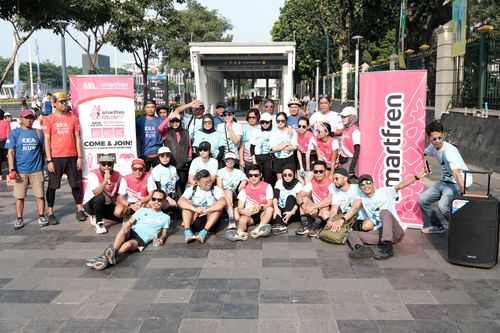 Race photo from Smartfren Run 2024 Vibes