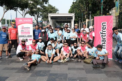 Race photo from Smartfren Run 2024 Vibes