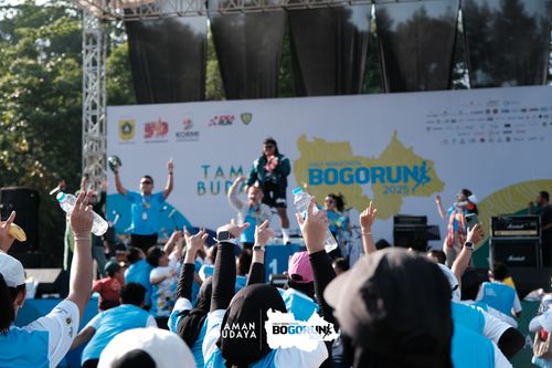 Race photo from Taman Budaya x BOGORUN 2025