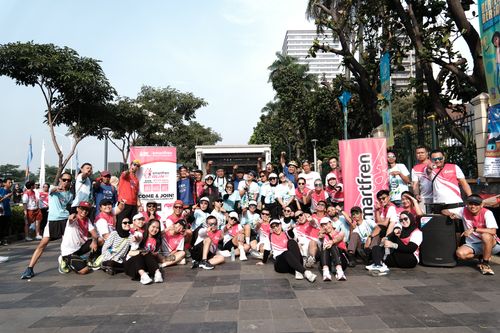 Race photo from Smartfren Run 2024 Vibes