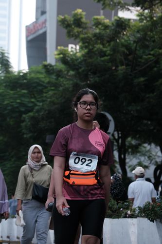 Race photo from Assurance Fun Run 2024