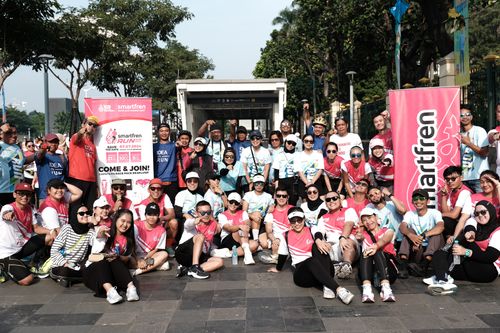 Race photo from Smartfren Run 2024 Vibes