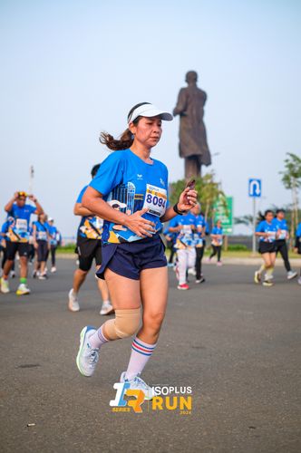 Race photo from ISOPlus Run 2024 Jakarta