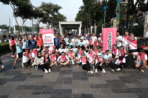Race photo from Smartfren Run 2024 Vibes