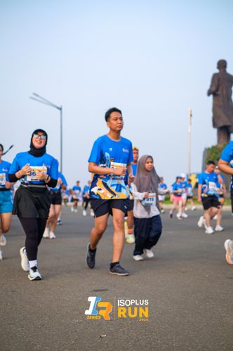 Race photo from ISOPlus Run 2024 Jakarta