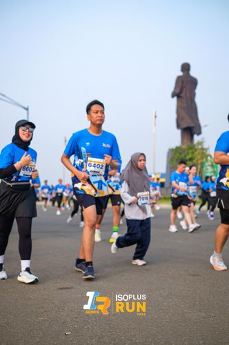 Race photo from ISOPlus Run 2024 Jakarta