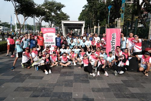 Race photo from Smartfren Run 2024 Vibes