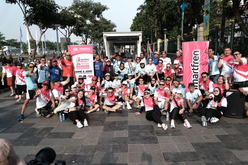 Race photo from Smartfren Run 2024 Vibes