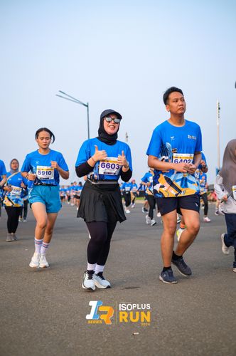 Race photo from ISOPlus Run 2024 Jakarta