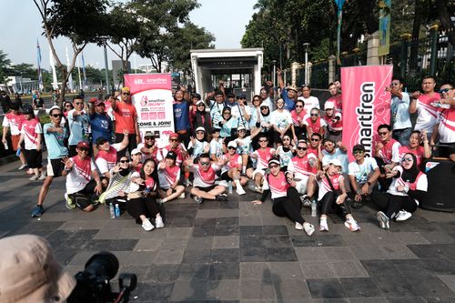 Race photo from Smartfren Run 2024 Vibes