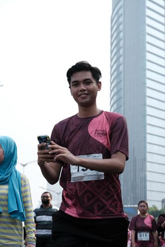 Race photo from Assurance Fun Run 2024
