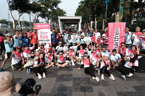 Race photo from Smartfren Run 2024 Vibes