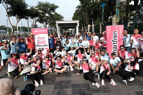 Race photo from Smartfren Run 2024 Vibes